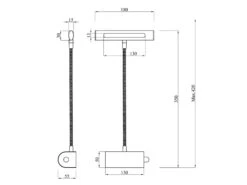 Trio Leuchten Flexible LED Wandleuchte / Bilderleuchte CURTIS Messing Matt, Drehdimmer -Globo Store flexible led wandleuchte bilderleuchte curtis mess 6