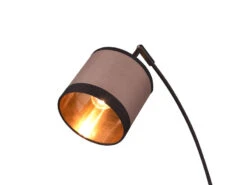 Reality Leuchten Große Stehleuchte DAVOS 3-flammig Mit Stoffschirmen In Taupe/Gold, Höhe 185cm 13 Reality Leuchten Große Stehleuchte DAVOS 3-flammig Mit Stoffschirmen In Taupe/Gold, Höhe 185cm -Globo Store grosse stehleuchte davos 3 flammig mit stoffschirm 3