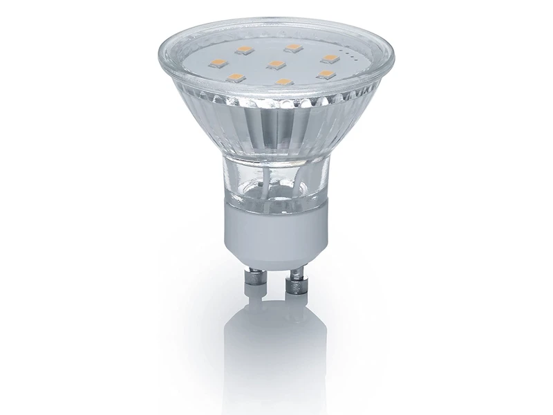 Reality Leuchten GU10 LED 5er SET, 3 Watt 250 Lumen 3000 Kelvin Warmweiß, Ø5cm - Nicht Dimmbar 2 Reality Leuchten GU10 LED 5er SET, 3 Watt 250 Lumen 3000 Kelvin Warmweiß, Ø5cm - Nicht Dimmbar – Bild 2