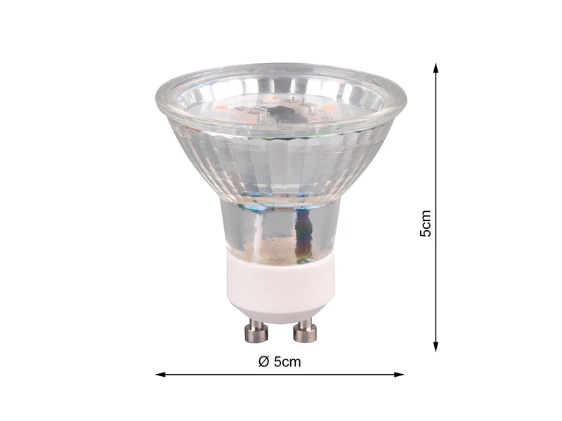 Trio Leuchten GU10 LED Stiftsockel 3er SET, 5 Watt, 400 Lumen, 3000K Warmweiß Stufen Dimmer 2 Trio Leuchten GU10 LED Stiftsockel 3er SET, 5 Watt, 400 Lumen, 3000K Warmweiß Stufen Dimmer – Bild 2
