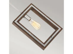 QUOIZEL Hängende Wandleuchte WESTERLY 2 In 1 Wand- & Pendelleuchte, 4-stufig Verstellbar -Globo Store haengende wandleuchte westerly 2 in 1 wand pendell 11