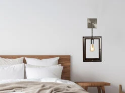 QUOIZEL Hängende Wandleuchte WESTERLY 2 In 1 Wand- & Pendelleuchte, 4-stufig Verstellbar -Globo Store haengende wandleuchte westerly 2 in 1 wand pendell 7