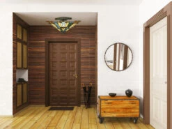 MeineWunschleuchte Hochwertige LED Deckenleuchte Im Tiffany Design Mit Buntem Echtglas, Ø36cm 13 MeineWunschleuchte Hochwertige LED Deckenleuchte Im Tiffany Design Mit Buntem Echtglas, Ø36cm -Globo Store hochwertige led deckenleuchte im tiffany design mi 5