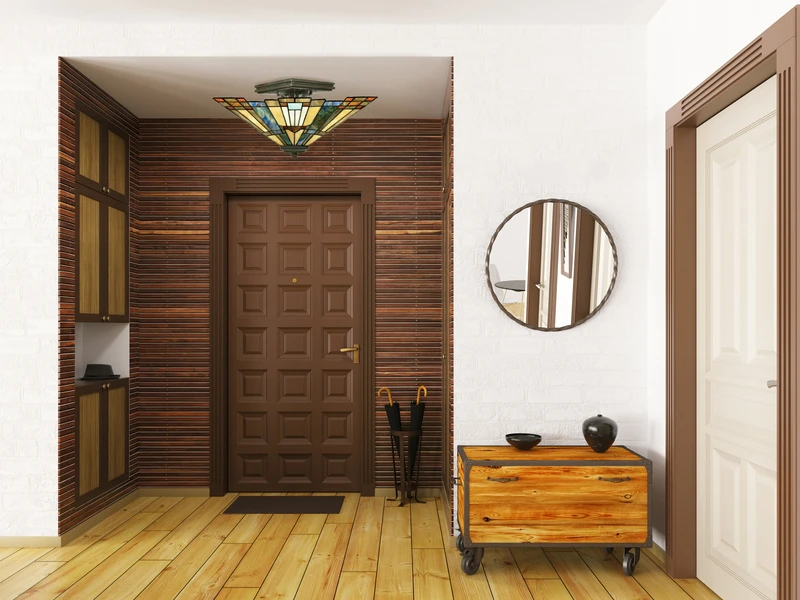 MeineWunschleuchte Hochwertige LED Deckenleuchte Im Tiffany Design Mit Buntem Echtglas, Ø36cm 6 MeineWunschleuchte Hochwertige LED Deckenleuchte Im Tiffany Design Mit Buntem Echtglas, Ø36cm – Bild 6