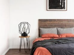 MeineWunschleuchte Industrial LED Tischleuchte NARDA Gitter Schwarz, Batteriebetrieb -Globo Store industrial led tischleuchte narda gitter schwarz b 10