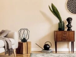 MeineWunschleuchte Industrial LED Tischleuchte NARDA Gitter Schwarz, Batteriebetrieb -Globo Store industrial led tischleuchte narda gitter schwarz b 6