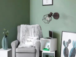 MeineWunschleuchte Industrial Wandstrahler NARDA Gitter Rost-Optik, 1-flammig -Globo Store industrial wandstrahler narda gitter rost optik 1 1 7