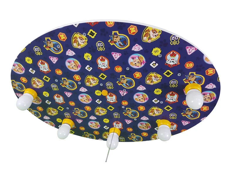 Niermann Kinder Deckenleuchte Blau PAW PATROL 71x53cm Zugschalter Für LED Schlummerlicht 1 Niermann Kinder Deckenleuchte Blau PAW PATROL 71x53cm Zugschalter Für LED Schlummerlicht