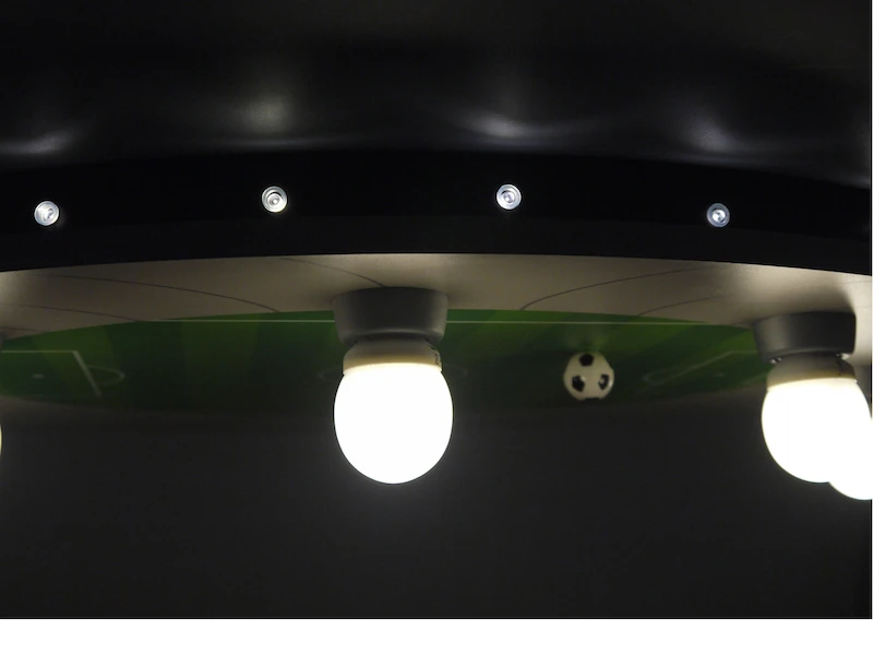 Niermann Kinder Deckenleuchte Fußball-Stadion Mit Zugschalter Für LED-Schlummerlicht 6 Niermann Kinder Deckenleuchte Fußball-Stadion Mit Zugschalter Für LED-Schlummerlicht – Bild 6