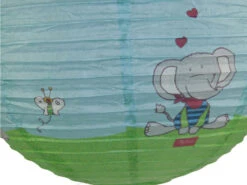 Niermann Kinder Papierlampe Lolo Lombardo Lampenschirm Ø40cm Mit Aufhängung & LED Licht -Globo Store kinder papierlampe lolo lombardo lampenschirm 40cm 3