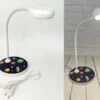 Niermann Kinder Schreibtischlampe WELTALL Mit Flexarm Zum Lesen, Höhe 43cm