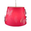 Niermann Kinderlampe Schmetterling ROSALIE Lampenschirm Mehrlagig – Tolle Lichteffeke