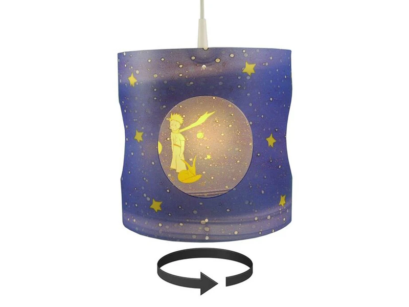 Niermann Kinderzimmer Deckenleuchte Lampenschirm Drehend Motiv Kleiner Prinz 2 Niermann Kinderzimmer Deckenleuchte Lampenschirm Drehend Motiv Kleiner Prinz – Bild 2