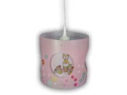 Niermann Kinderzimmer Deckenleuchte Lampenschirm Drehend Motiv Bungee Bunny