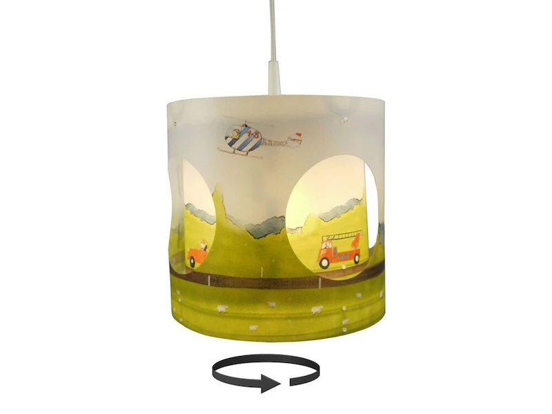 Niermann Kinderzimmer Deckenleuchte Mit LED Automobile Lampenschirm Drehend Lichteffekte 2 Niermann Kinderzimmer Deckenleuchte Mit LED Automobile Lampenschirm Drehend Lichteffekte – Bild 2