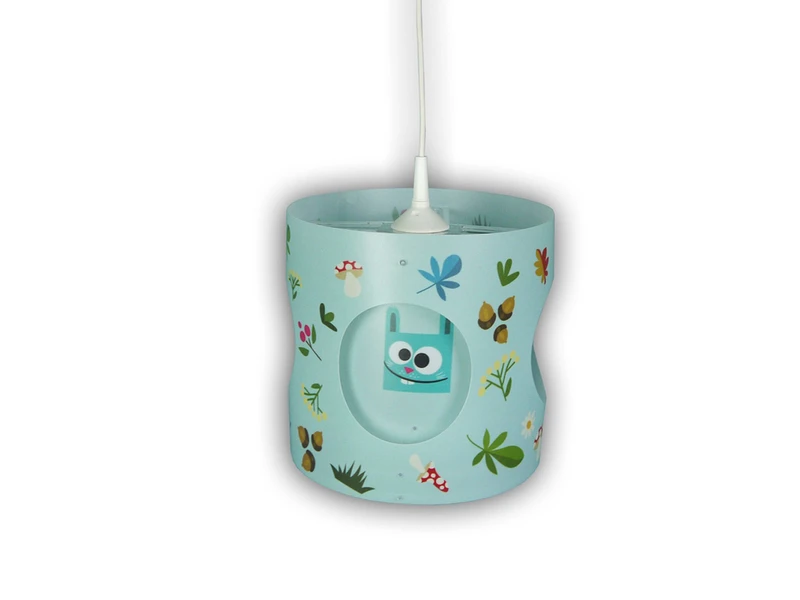 Niermann Kinderzimmer Dreh-Pendelleuchte Lampenschirm Drehend Motiv Zanimo 1 Niermann Kinderzimmer Dreh-Pendelleuchte Lampenschirm Drehend Motiv Zanimo