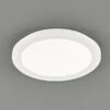 Reality Leuchten Kleine LED Deckenleuchte CAMILLUS Flache Badezimmerlampe Dimmbar Ø26cm Weiß IP44
