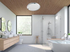 Trio Leuchten LED Bad Deckenleuchte CINZIA Chrom Mit Kristall Effekt & Dimmer 40x40cm -Globo Store led bad deckenleuchte cinzia chrom mit kristall ef 5