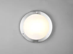 Trio Leuchten LED Bad Deckenleuchten In Silber Mit Glas Opal Weiß Ø 31,5cm - Badlampen 14 Trio Leuchten LED Bad Deckenleuchten In Silber Mit Glas Opal Weiß Ø 31,5cm - Badlampen -Globo Store led bad deckenleuchten in silber mit glas opal wei 6