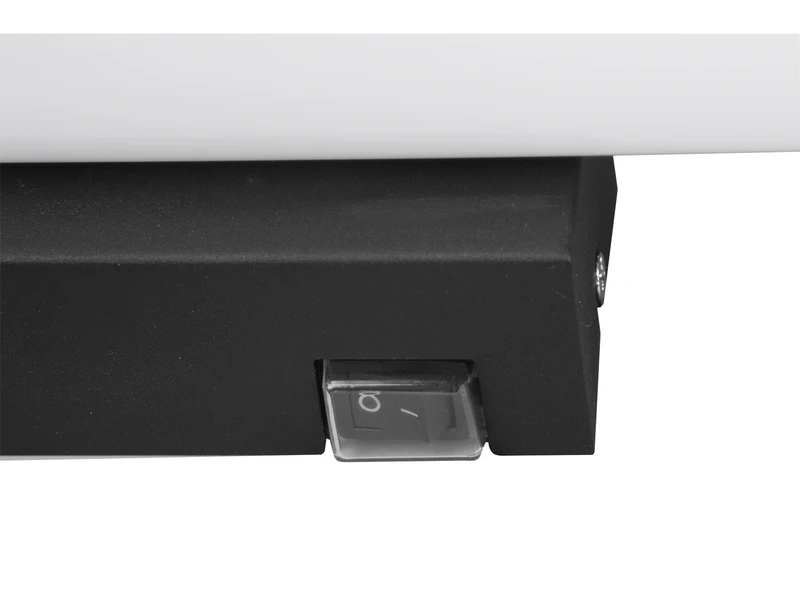 Trio Leuchten LED Bad Wandleuchte MATTIMO Mit Schalter Schwarz 80cm - Spiegelleuchte 5 Trio Leuchten LED Bad Wandleuchte MATTIMO Mit Schalter Schwarz 80cm - Spiegelleuchte – Bild 5