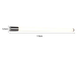 Trio Leuchten LED Bad Wandleuchte PIERA Mit Steckdose Chrom 119cm - Spiegelleuchte 14 Trio Leuchten LED Bad Wandleuchte PIERA Mit Steckdose Chrom 119cm - Spiegelleuchte -Globo Store led bad wandleuchte piera mit steckdose chrom 119c 3