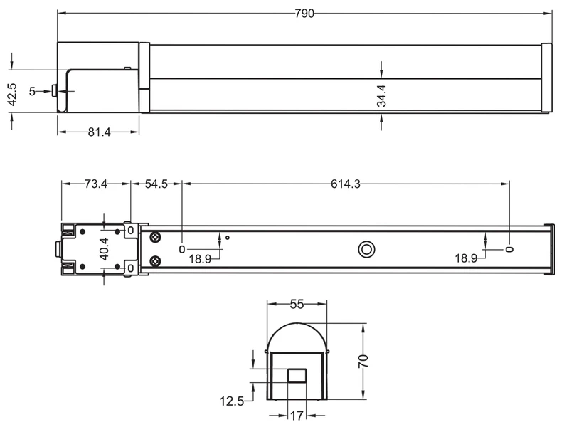 Trio Leuchten LED Bad Wandleuchte PIERA Mit Steckdose Chrom 79cm - Spiegelleuchte 11 Trio Leuchten LED Bad Wandleuchte PIERA Mit Steckdose Chrom 79cm - Spiegelleuchte – Bild 11