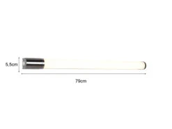 Trio Leuchten LED Bad Wandleuchte PIERA Mit Steckdose Chrom 79cm - Spiegelleuchte 15 Trio Leuchten LED Bad Wandleuchte PIERA Mit Steckdose Chrom 79cm - Spiegelleuchte -Globo Store led bad wandleuchte piera mit steckdose chrom 79cm 3