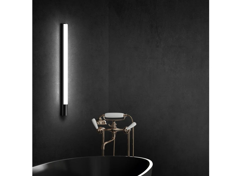 Trio Leuchten LED Bad Wandleuchte PIERA Mit Steckdose Schwarz 119cm - Spiegelleuchte 6 Trio Leuchten LED Bad Wandleuchte PIERA Mit Steckdose Schwarz 119cm - Spiegelleuchte – Bild 6