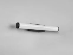 Trio Leuchten LED Bad Wandleuchten 2er Set Mit Schalter Schwarz 40cm - Spiegelleuchte -Globo Store led bad wandleuchten 2er set mit schalter schwarz 1 8