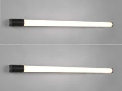 Trio Leuchten LED Bad Wandleuchten 2er Set Mit Steckdose Schwarz 119cm - Spiegelleuchte 13 Trio Leuchten LED Bad Wandleuchten 2er Set Mit Steckdose Schwarz 119cm - Spiegelleuchte -Globo Store led bad wandleuchten 2er set mit steckdose schwarz 25