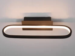 Trio Leuchten LED Badezimmer Wandleuchte 2er Set In Schwarz, Breite 40cm - Spiegelleuchte 14 Trio Leuchten LED Badezimmer Wandleuchte 2er Set In Schwarz, Breite 40cm - Spiegelleuchte -Globo Store led badezimmer wandleuchte 2er set in schwarz brei 5