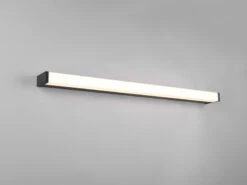 Trio Leuchten LED Badezimmer Wandleuchte FABIO In Schwarz 80cm - Spiegelleuchte -Globo Store led badezimmer wandleuchte fabio in schwarz 80cm s 2