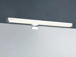 Trio Leuchten LED Badezimmer Wandleuchte LINO In Chrom, Breite 40cm - Spiegelleuchte -Globo Store led badezimmer wandleuchte lino in chrom breite 40 5