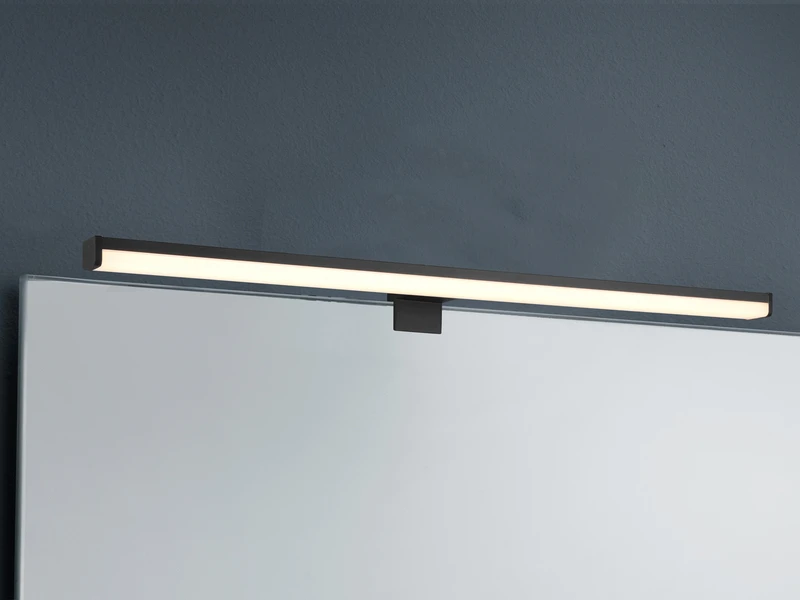 Trio Leuchten LED Badezimmer Wandleuchte LINO In Schwarz, Breite 60cm - Spiegelleuchte 6 Trio Leuchten LED Badezimmer Wandleuchte LINO In Schwarz, Breite 60cm - Spiegelleuchte – Bild 6