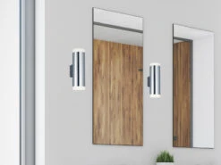 Trio Leuchten LED Badezimmer Wandleuchte RAY Up And Down In Chrom 16,6cm - Spiegelleuchte -Globo Store led badezimmer wandleuchte ray up and down in chro 4