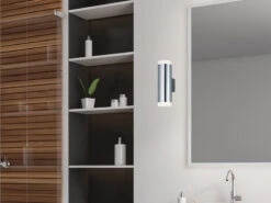 Trio Leuchten LED Badezimmer Wandleuchte RAY Up And Down In Chrom 16,6cm - Spiegelleuchte -Globo Store led badezimmer wandleuchte ray up and down in chro 5