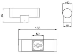 Trio Leuchten LED Badezimmer Wandleuchte RAY Up And Down In Chrom 16,6cm - Spiegelleuchte -Globo Store led badezimmer wandleuchte ray up and down in chro 7