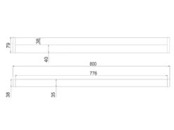 Trio Leuchten LED Badezimmer Wandleuchten 2er Set In Chrom 80cm - Spiegelleuchte 17 Trio Leuchten LED Badezimmer Wandleuchten 2er Set In Chrom 80cm - Spiegelleuchte -Globo Store led badezimmer wandleuchten 2er set in chrom 80cm 1 8