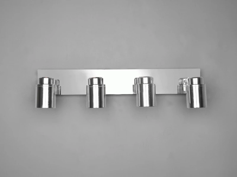 Trio Leuchten LED Badezimmerlampe Deckenstrahler 4 Flammig Schwenkbar In Chrom 6 Trio Leuchten LED Badezimmerlampe Deckenstrahler 4 Flammig Schwenkbar In Chrom – Bild 6