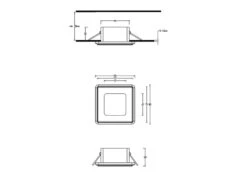 Trio Leuchten LED Deckeneinbaustrahler NIMBUS Chromfarben Getrennt Schaltbar IP44 8cm -Globo Store led deckeneinbaustrahler nimbus chromfarben getren 4