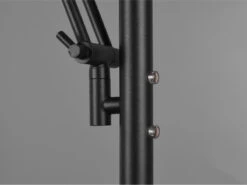 Trio Leuchten LED Deckenfluter BARRIE Mit Leselampe Verstellbar Schwarz 181cm -Globo Store led deckenfluter barrie mit leselampe verstellbar 1 11