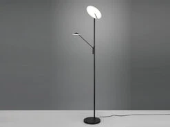 Trio Leuchten LED Deckenfluter BRANTFORD Schwarz Schwenkbar Mit Lesearm, Höhe 180cm 10 Trio Leuchten LED Deckenfluter BRANTFORD Schwarz Schwenkbar Mit Lesearm, Höhe 180cm -Globo Store led deckenfluter brantford schwarz schwenkbar mit 1 2