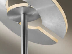 Fischer & Honsel LED Deckenfluter DENT Silber Dimmbar - Höhe 180cm -Globo Store led deckenfluter dent silber dimmbar hoehe 180cm 4