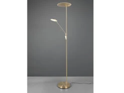 Trio Leuchten LED Deckenfluter EDMONTON Mit Leselampe Verstellbar Messing 179cm 9 Trio Leuchten LED Deckenfluter EDMONTON Mit Leselampe Verstellbar Messing 179cm -Globo Store led deckenfluter edmonton mit leselampe verstellba 2