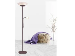 MeineWunschleuchte LED Deckenfluter Mit Flexarm Leselicht, Rostoptik & Glasschirme Weiß, 180cm 10 MeineWunschleuchte LED Deckenfluter Mit Flexarm Leselicht, Rostoptik & Glasschirme Weiß, 180cm -Globo Store led deckenfluter mit flexarm leselicht rostoptik g 4