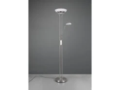 Reality Leuchten LED Deckenfluter ORSON Silber Mit Leselicht, Dimmbar Flexibel - 180cm 14 Reality Leuchten LED Deckenfluter ORSON Silber Mit Leselicht, Dimmbar Flexibel - 180cm -Globo Store led deckenfluter orson silber mit leselicht dimmba 4