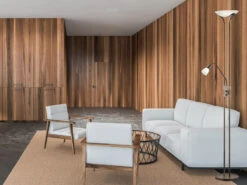 Trio Leuchten LED Deckenfluter SANTO II Dimmbar Mit Leselampe, Rostfarbig Antik -Globo Store led deckenfluter santo ii dimmbar mit leselampe ro 4