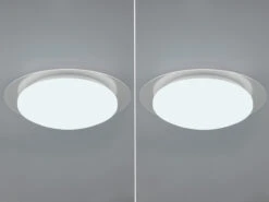 Trio Leuchten LED Deckenleuchte 2er Set Fernbedienung Dimmbar Sternenhimmel Farbwechsel Ø35cm 11 Trio Leuchten LED Deckenleuchte 2er Set Fernbedienung Dimmbar Sternenhimmel Farbwechsel Ø35cm -Globo Store led deckenleuchte 2er set fernbedienung dimmbar st 2