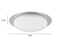 Trio Leuchten LED Deckenleuchte 2er Set Fernbedienung Dimmbar Sternenhimmel Farbwechsel Ø35cm 12 Trio Leuchten LED Deckenleuchte 2er Set Fernbedienung Dimmbar Sternenhimmel Farbwechsel Ø35cm -Globo Store led deckenleuchte 2er set fernbedienung dimmbar st 3