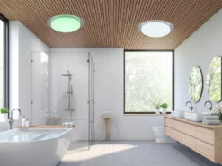 Trio Leuchten LED Deckenleuchte 2er Set Fernbedienung Dimmbar Sternenhimmel Farbwechsel Ø35cm 14 Trio Leuchten LED Deckenleuchte 2er Set Fernbedienung Dimmbar Sternenhimmel Farbwechsel Ø35cm -Globo Store led deckenleuchte 2er set fernbedienung dimmbar st 5